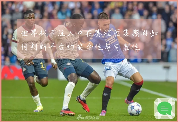 世界杯下注入口在赛程密集期间如何判断平台的安全性与可靠性