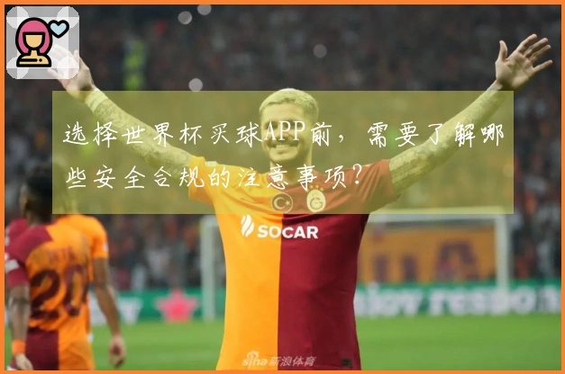 选择世界杯买球APP前，需要了解哪些安全合规的注意事项？